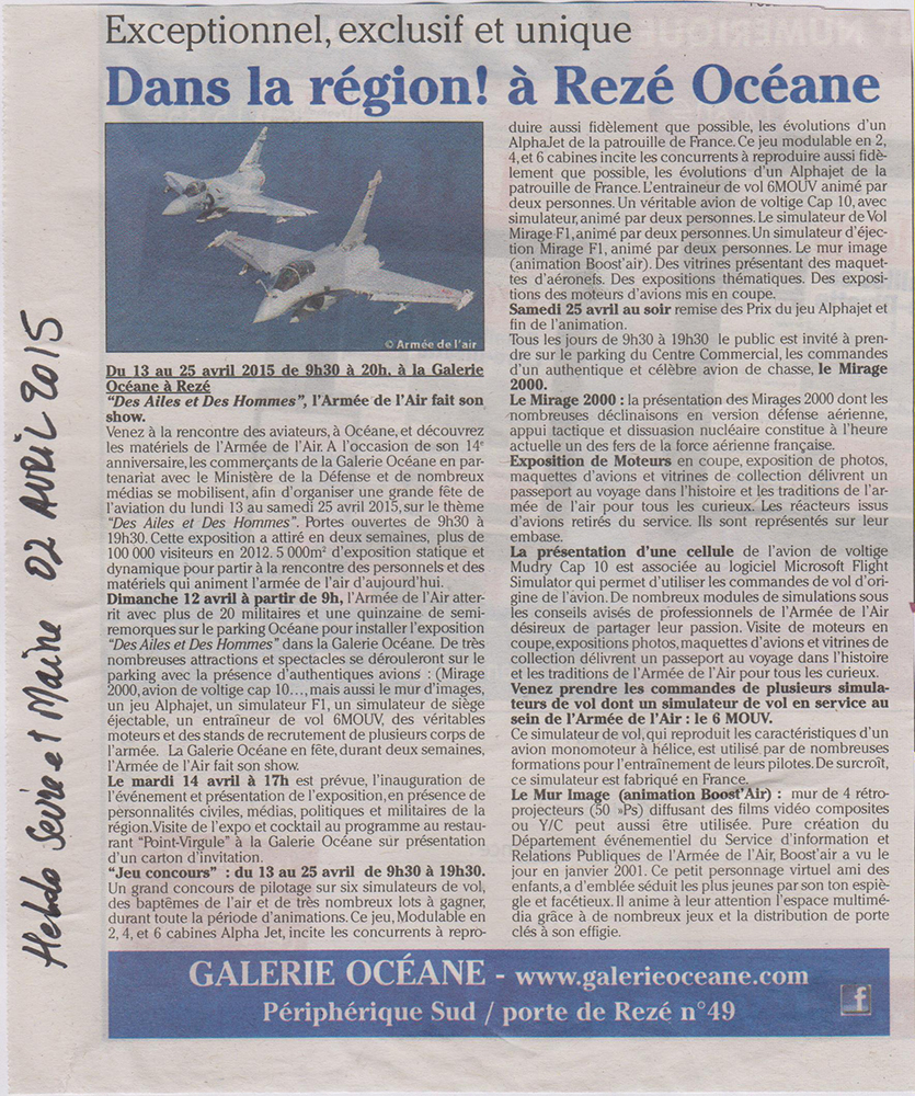 02.04.2015---HEBDO-SEVRE-ET-MAINE---ARMEE-DE-L'AIR