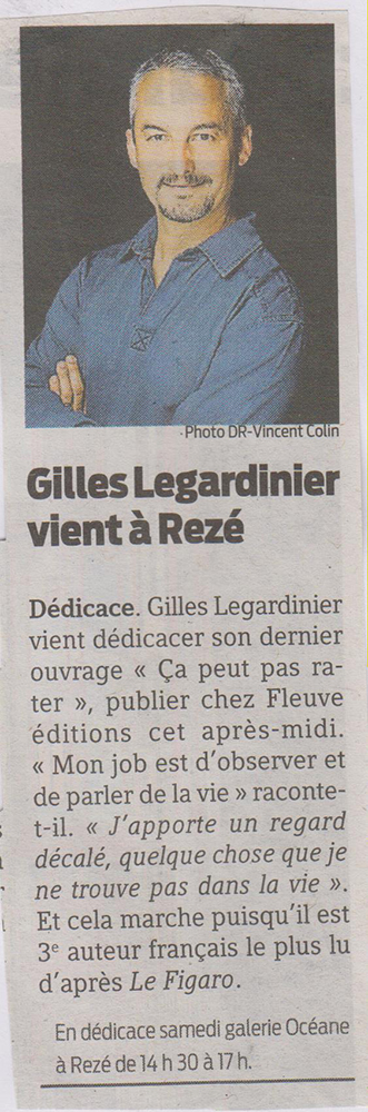 06.12.2014-GILLES LEGARDINIER - PRESSE OCEAN