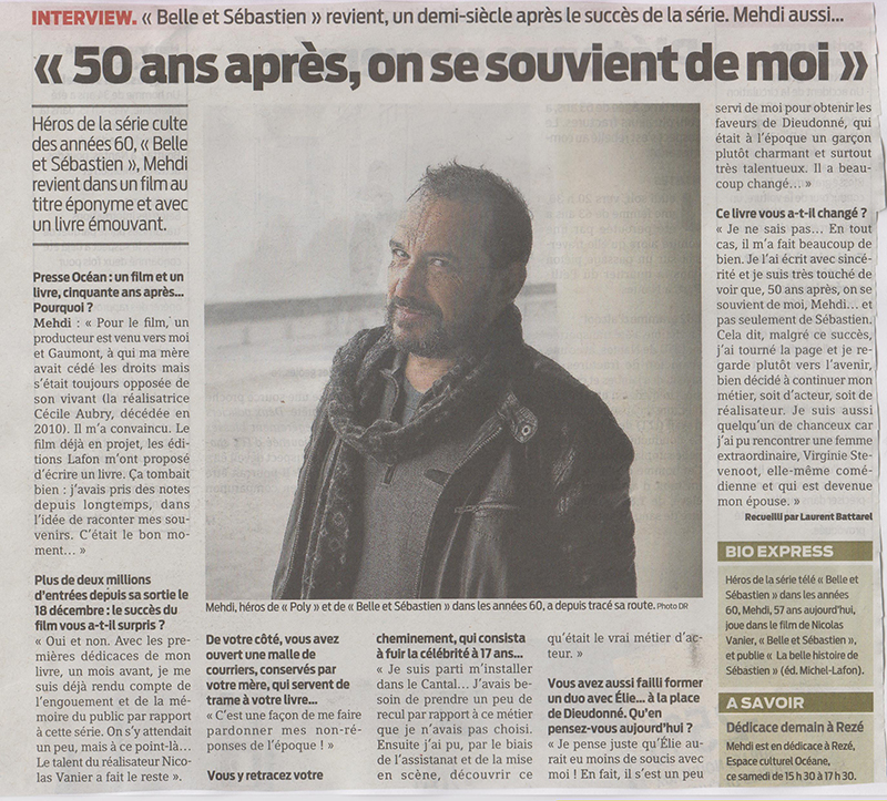 11.01.2014 - UNE PRESSE OCEAN - MEHDI