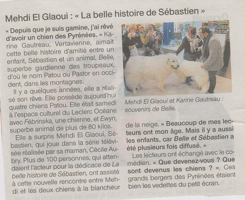 12.01.2014 - OUEST FRANCE - MEHDI