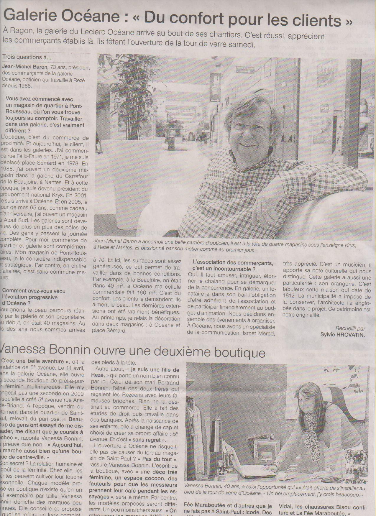 15-03-2013 Ouest France JM.BARON