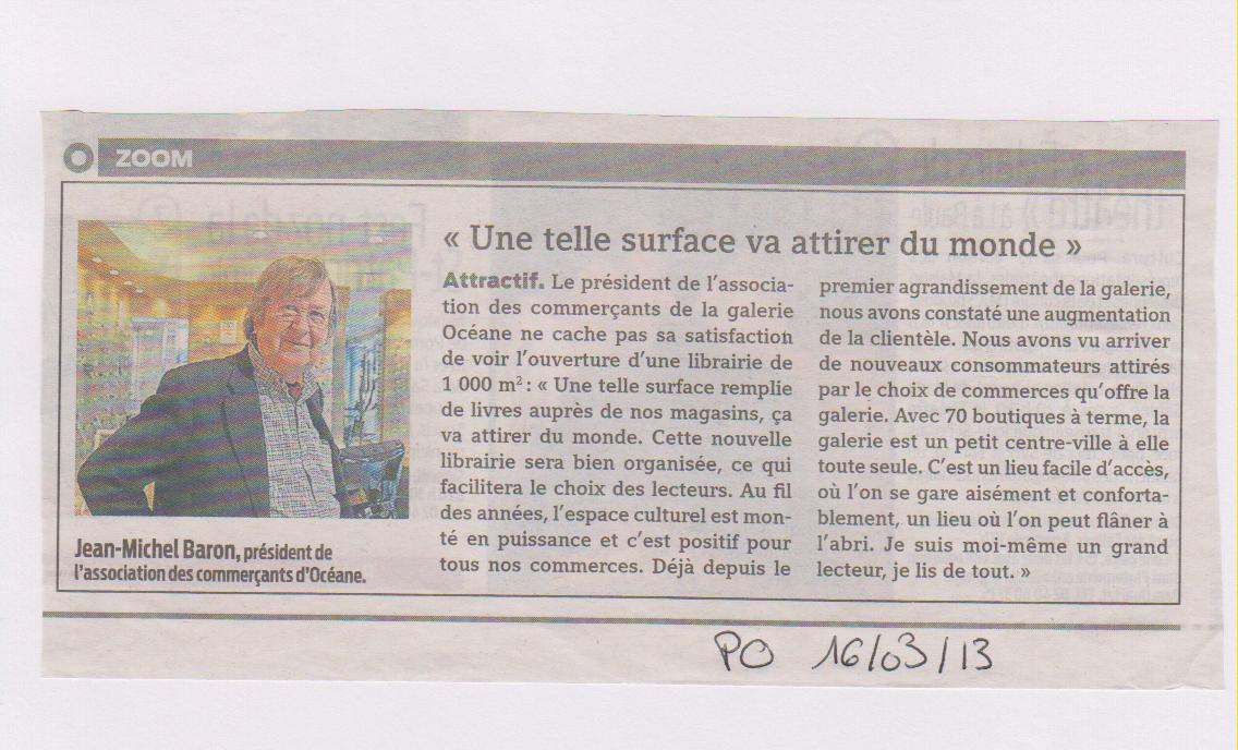 16-03-2013 PRESSE OCEAN JM. BARON