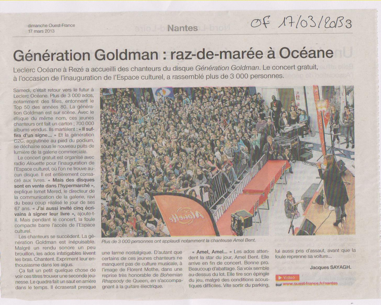 17-03-2013 OUEST FRANCE RAZ DE MAREE