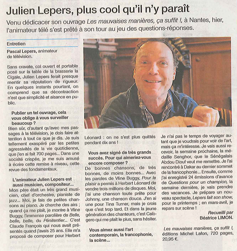 19-12-2014_OUEST-FRANCE_JULIEN-LEPERS