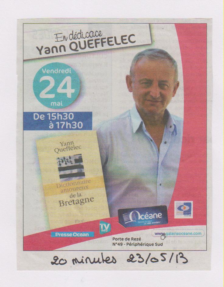 23.05.2013 - 20 minutes - YANN QUEFFELEC