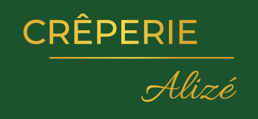 logo creperie alize-fond vert recadre