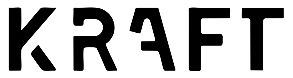 logo kraft noir