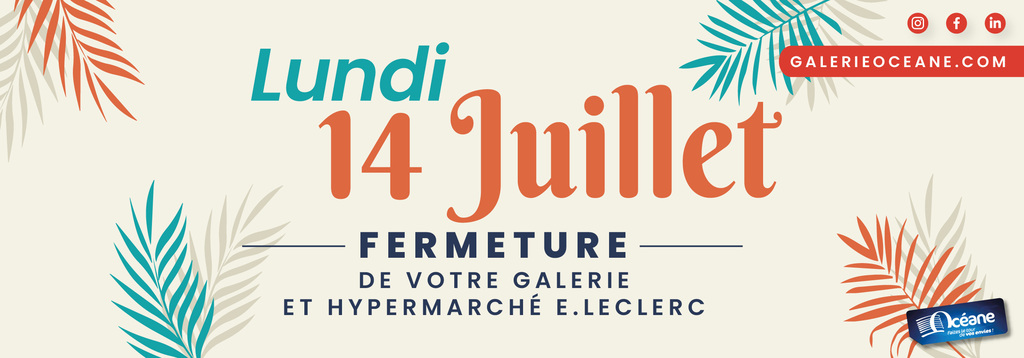 slider fermeture 14 juillet