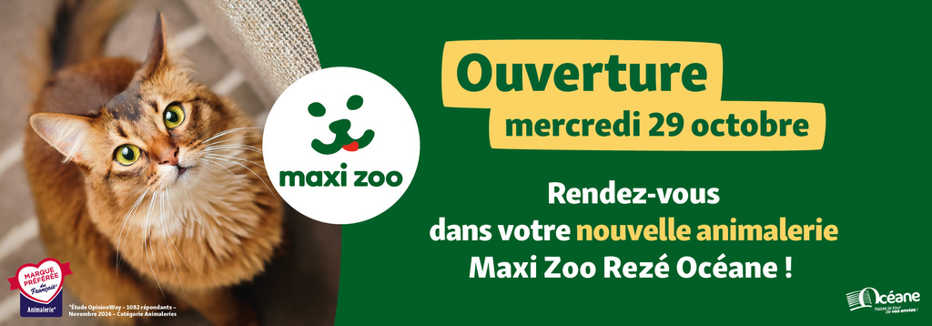 slider ouverture MaxiZoo