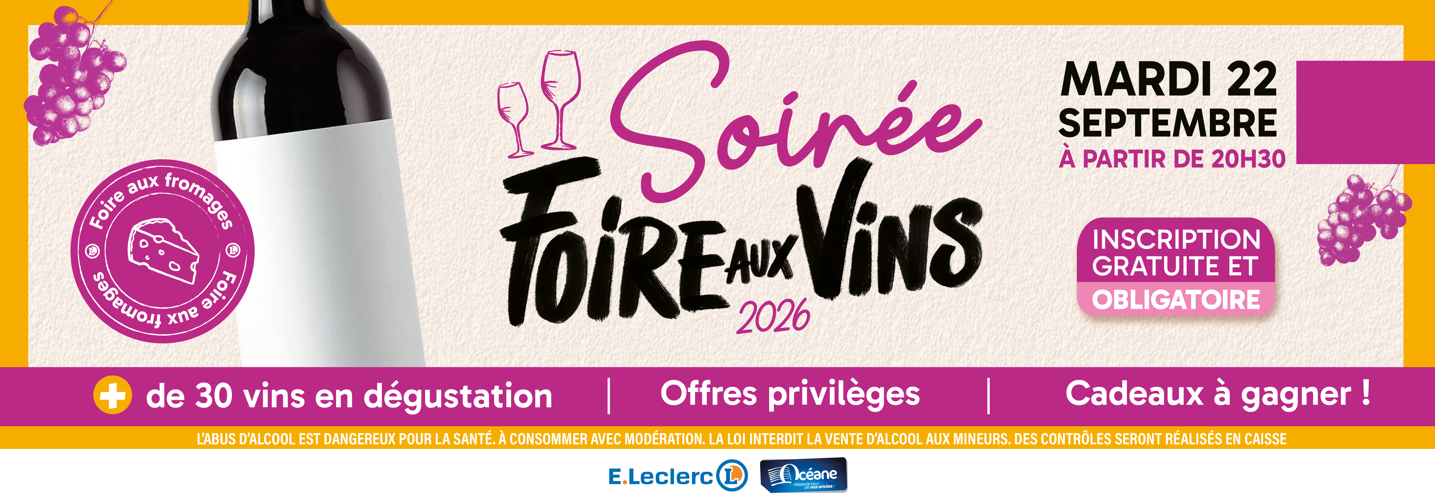Soirée foire aux vins 2026 digital_Slider